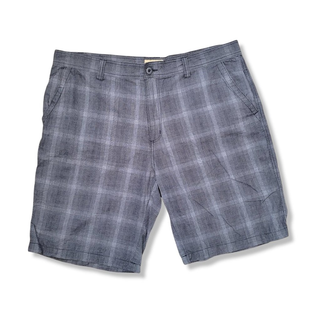 Rustic Ridge Men's Blue 100% Cotton Casual Shorts - Szie 40